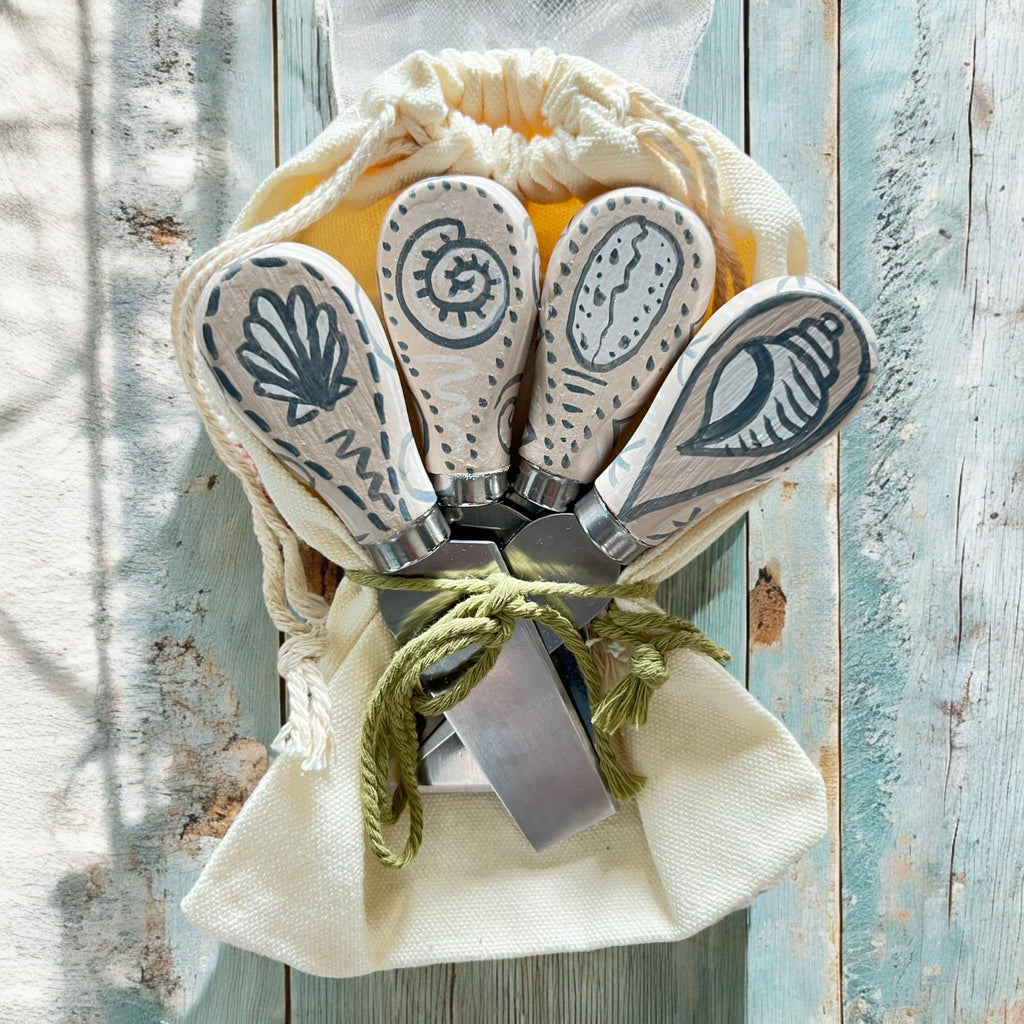 Coastal Compass Lasy Susan Set - Vicki Maree Creative