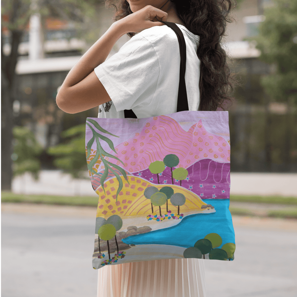 Pastel Dreamland Canvas Tote - Vicki Maree Creative