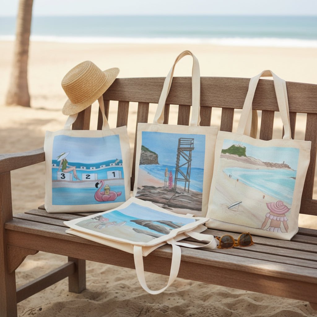 Premium Canvas Tote Collection - Vicki Maree Creative