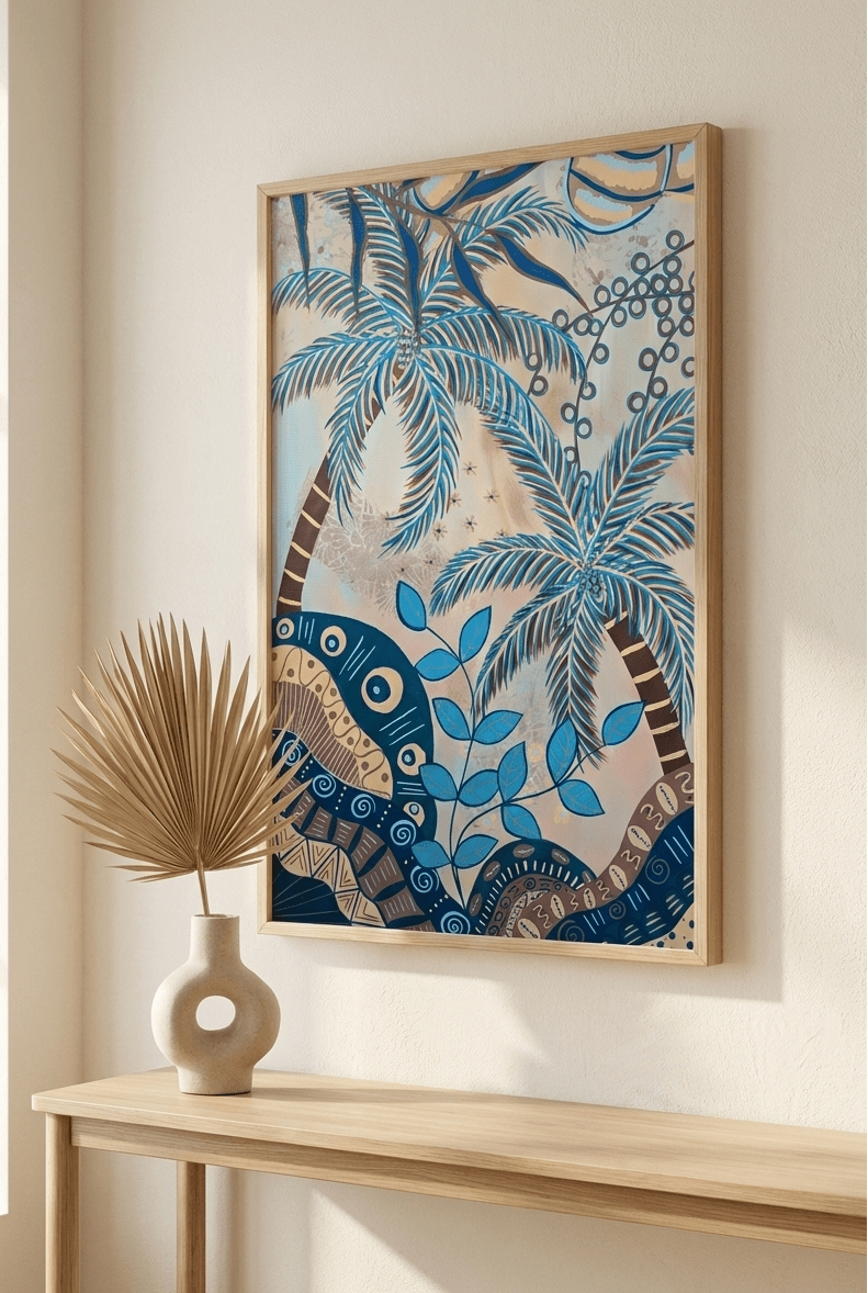 Tropical Grandeur Digital Print License - Vicki Maree Creative