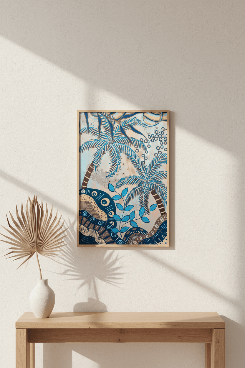 Tropical Grandeur Digital Print License - Vicki Maree Creative
